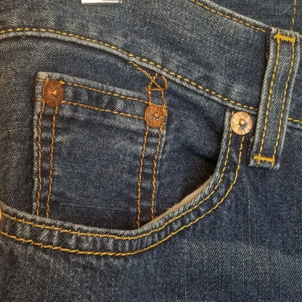 Polo by Ralph Lauren Vintage 100% Cotton Straight Leg Denim jean Sz 18Y-30 x 29